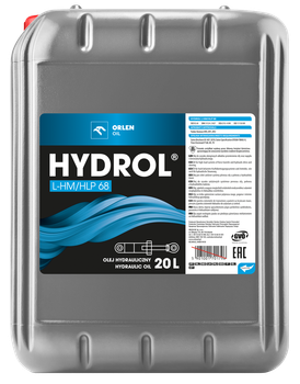 Гідравлічна олива HYDROL L-HM/HLP 68 20л Orlen Oil