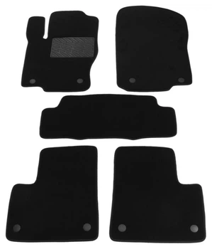 Двошарові килимки Sotra Classic 7mm Black для Mercedes-Benz GL/GLS-Class (X166) 2013-2019 / M/GLE-Class (W166) 2011-2019 (1-2 ряд) (ST 07348-CL-Black)