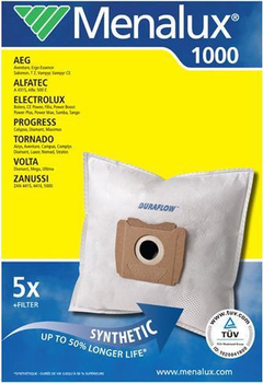 Zestaw worków do odkurzacza Menalux 1000 (900 196 132)