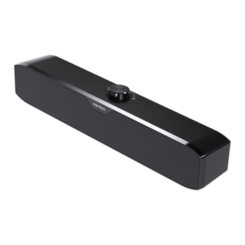 Комп'ютерна колонка Fantech GS206 Groove bar lite саундбар для ПК та ноутбука AUX,RGB підсвічування Black