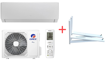 Кондиціонер Gree PULAR INVERTER GWH12AGBXB-K6DNA1A/I/GWH12AGBXB-K6DNA1A/O+ Кронштейн (кріплення) для кондиціонера Acc Electrics AE-001 (1286113590471) у подарунок!