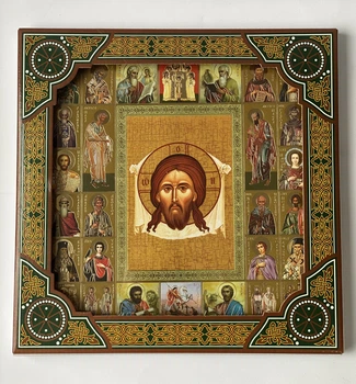 Спас нерукотворный - Подарочные иконы 26 х 26 см