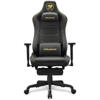 Крісло геймерське Cougar Armor Evo S Gold дихаюча екошкіра сталевий каркас