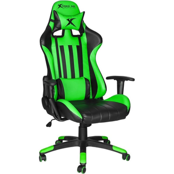 Крісло ігрове XTRIKE ME Advanced Gaming Chair GC-905 50мм чорно-зелене (GC-905GN)