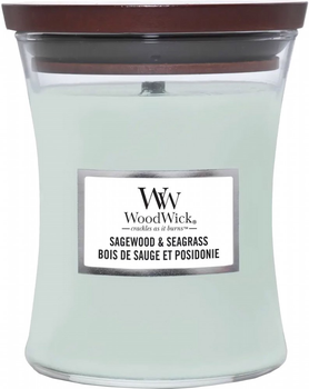 Świeca zapachowa Woodwick Sagewood & Seagrass 275 g (5038581148540)