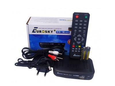 Цифровой ресивер Т2 Eurosky ES-16 mini