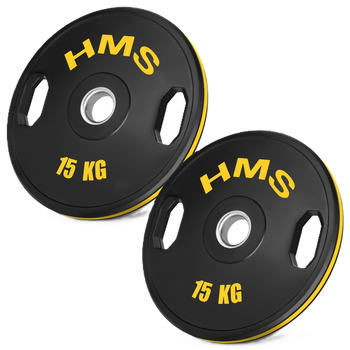 Zestaw talerzy olimpijskich HMS TOG15 2 x 15 kg (17-61-118) (5907695511635)