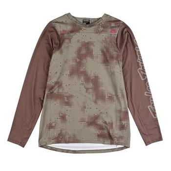 Джерси TLD SKYLINE CHILL JERSEY SCATTERED [OLIVE] L