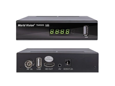 Цифровой ресивер Т2 World Vision T645D5 FM