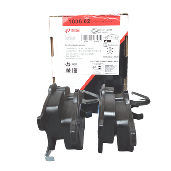 Передні гальмівні колодки REMSA OPEL Astra H 04-14, Astra Classic 09-, Zafira B 05-15 ( 1036.02 )