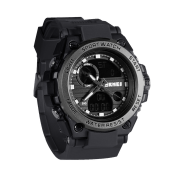 Годинник спортивний Camotec SK2031 чорний (7560)