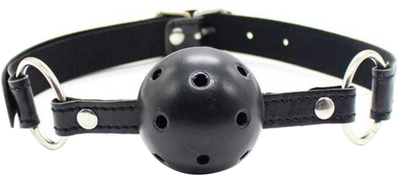БДСМ кляп в рот Passion Садо-мазо Mouth ball Черный (ROZ6501103852)