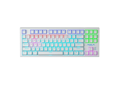 Клавіатура Aula F3032 KRGD Red White (6948391204680)