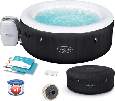 Jacuzzi dmuchane Bestway 180 x 66 cm 4-osobowe 60001 Lay-Z Miami (6942138975796)