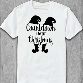 Футболка Countdown until Christmas PG06110 goodreclama S Білий