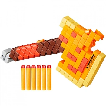 Іграшкова зброя Hasbro Бластер-сокира NERF Minecraft Minecraft Firebrand (F8953) (251367)