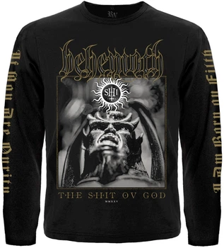 Футболка з довгим рукавом Rockway Behemoth "The Shit Ov God" Чорний, Розмір S