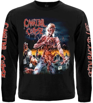 Футболка з довгим рукавом Rockway Cannibal Corpse "Eaten Back to Life" Чорний, Розмір M
