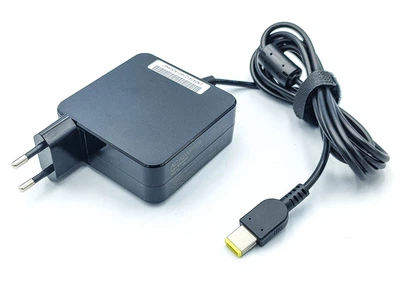 Блок питания для Lenovo L440, L450, L540, S21, S41, S500, S510, T440, T450 (20V 3.25A 65W (USB+pin)). High Copy (Квадратный) (68270)