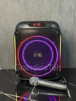 Акустична переносна колонка ZXX-5502, 800 вт, Bluetooth колонка, небольшая колонка с микрофоном