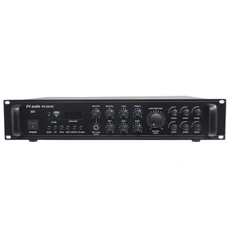 Трансляционный микшер-усилитель с USB PA-250-6Z LUX-536831