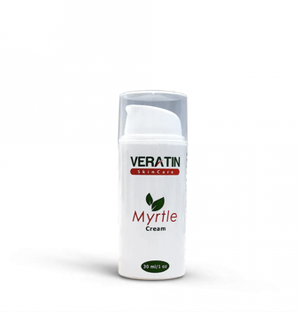 Крем для быстрой регенерации кожи Myrtle cream (Вератин Миртовый),Flosvita, Veratin Skin Care, 30мл. флакон