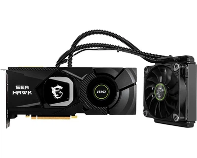 Відеокарта MSI RTX 2080 8Gb SEA HAWK X (RTX 2080 SEA HAWK X) (GDDR6, 256 bit, PCI-E 3.0 x16)