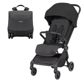 Прогулочная коляска CARRELLO Atom S CRL-5526 Storm Black