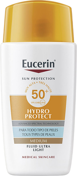 Сонцезахисний флюїд Eucerin Sun protection Medium SPF50+ 50 мл (4005800357404)