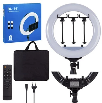 Кольцевая LED лампа RL-14 36 см 36 Вт 320 LED + штатив 2.1 м