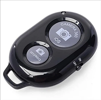 Bluetooth пульт для селфи и съёмки с телефона - Чёрный совместим с iOS и Android