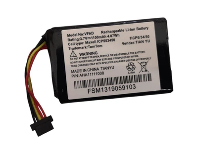 Аккумулятор Батарея для TomTom Go 5000, 5100, 6000, 6100, 6200, 9000, VFAD 1100mah 4.07Wh