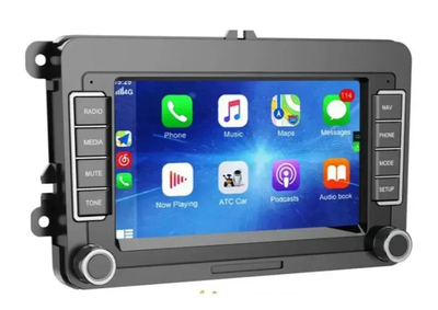 Автомагнітола 2DIN CP605 Android 14 2GB+32GB для Volkswagen Golf 5, Passat B6, Polo, Tiguan