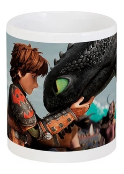 Чашка Как приручить дракона How to train your dragon HD.02.12