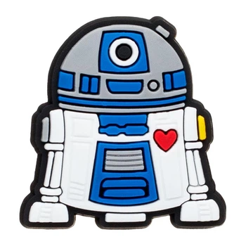 Джибитсы для кроксов 0933 «Звездные войны / Star wars: Дроид R2-D2» 1 шт.