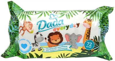 Салфетки влажные DADA EVERYDAY 72 шт