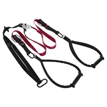 Петли тренировочные EZOUS SUSPENSION STRAP F45 model P-07 черно-фиолетовый