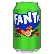 Напій Fanta exotic зі смаком екзотік газований 330 мл