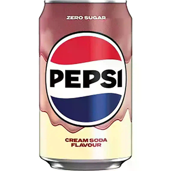 Напиток газированный Pepsi Zero Sugar Cream Soda 330 мл