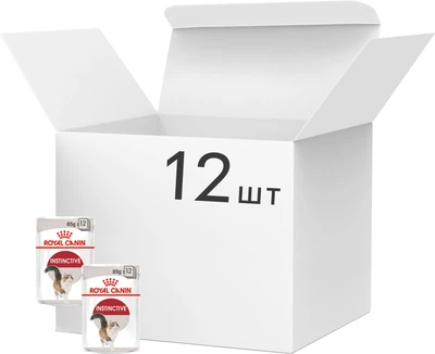 Вологий корм Royal Canin Instinctive в желе для котів від 1 року