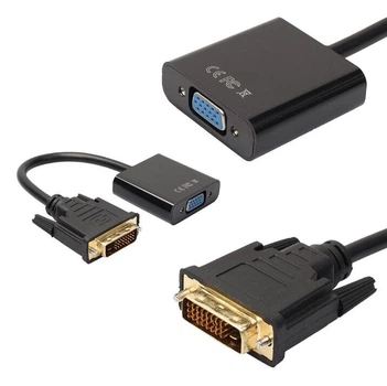 Переходник DVI-D (24+1) M - VGA 15, активный адаптер (911204204)
