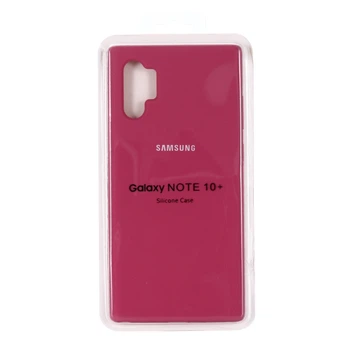 Чохол-накладка Silicone Case для Samsung Note 10+ (Full Protection) Dragon Fruit (SCN10PDFRT)