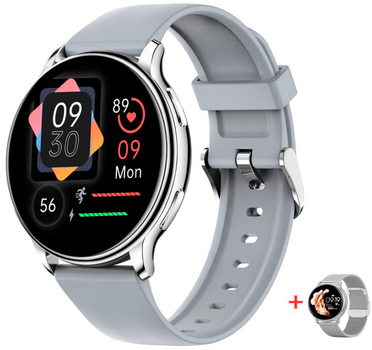 Женские часы Uwatch Mevaden Smart Melisia Silver Rubber 2 ремешка