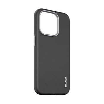 Чохол-накладка Blueo Leather Case для iPhone 15 Pro Max с MagSafe Black (B52-I15PMBLK)
