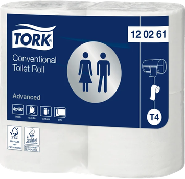 Набір туалетного паперу Tork двошаровий 24 шт (ZES7310791104478)