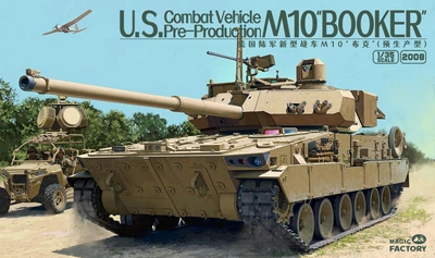 Збірна модель 1/35 Бойова машина США M10 Booker Magic Factory 2008