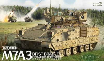 Збірна модель 1/35 Машина вогневої підтримки M7A3 Бредлі BFIST Magic Factory 2006