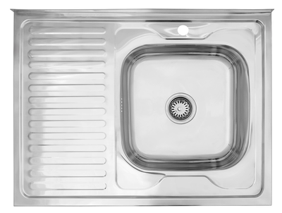 Кухонна мийка KRONER (KRP) Polierte-6080R D0.6T160