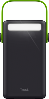 Акумулятор портативний літій-іонний power bank Trust Redoh XXL, 50000мА·год, 3хUSB-A/USB-C, 20W, чорний