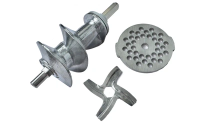 Шнек, нож и решетка для мясорубки Moulinex SS-989843 (XF911101)